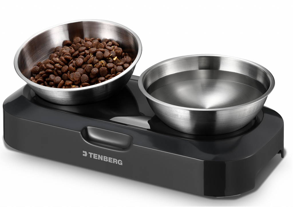 Tenberg Double Bowls for Cats