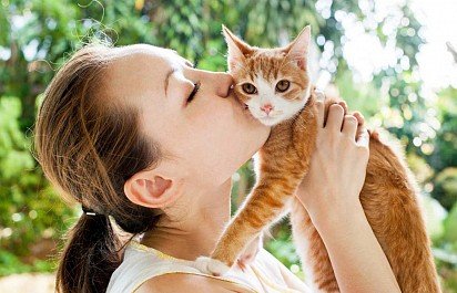 Take preventive measures when interacting with your cat, especially if you suspect worms